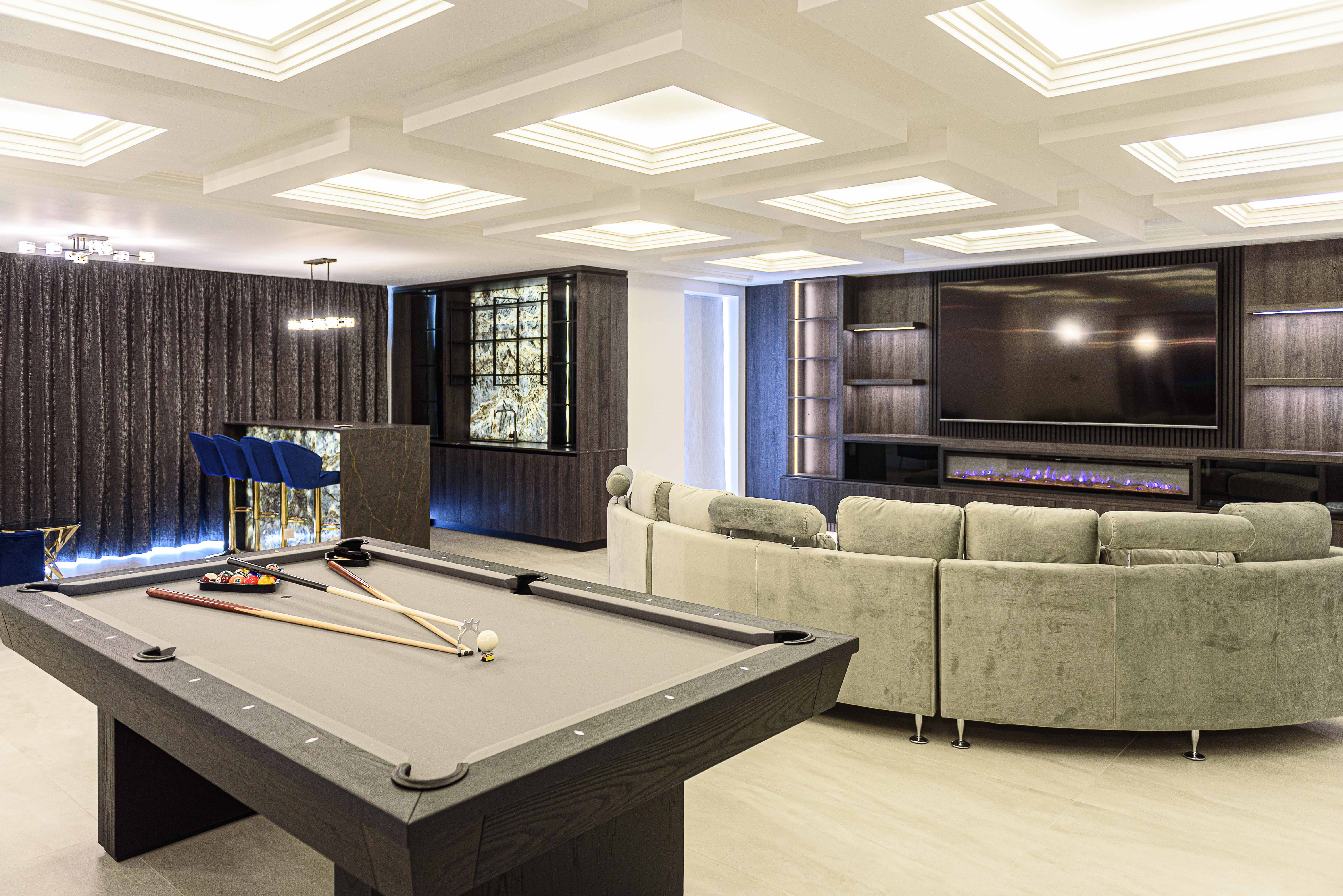 Chana family — Emerson Park games room